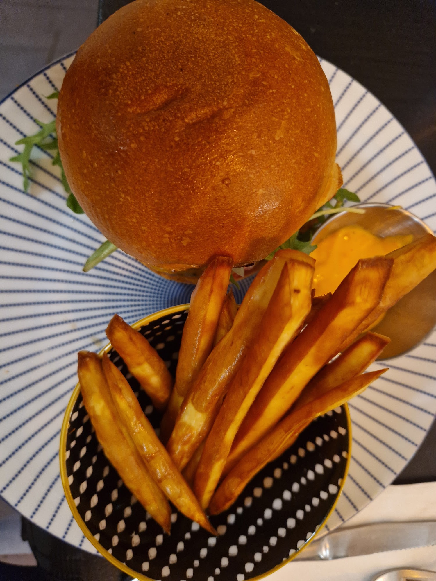 Carib burger